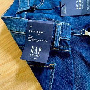 Gap Knit Legging Jean